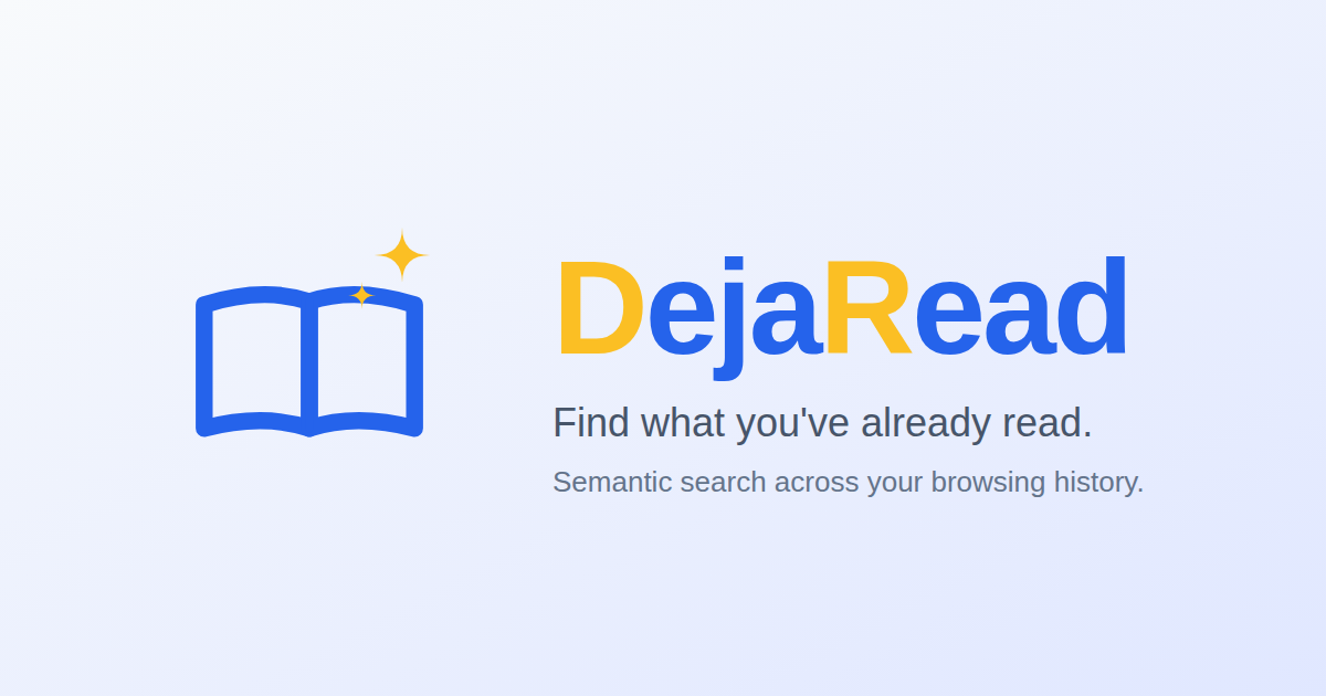 DejaRead demo